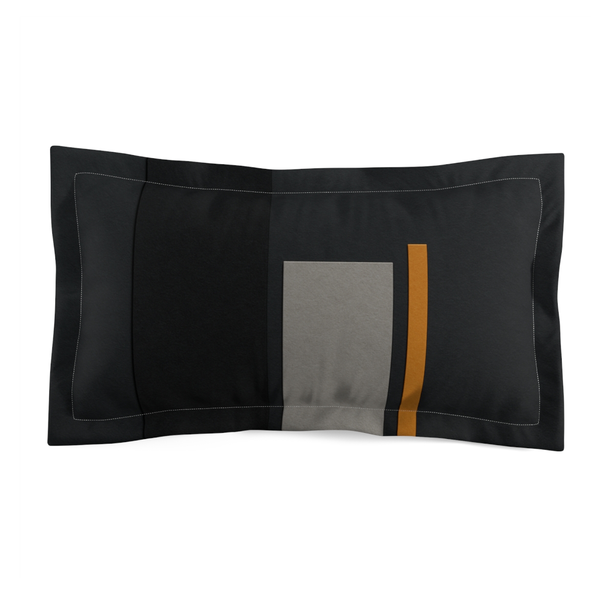 Offset Calm Rectangles With Accent trendy accent pillows