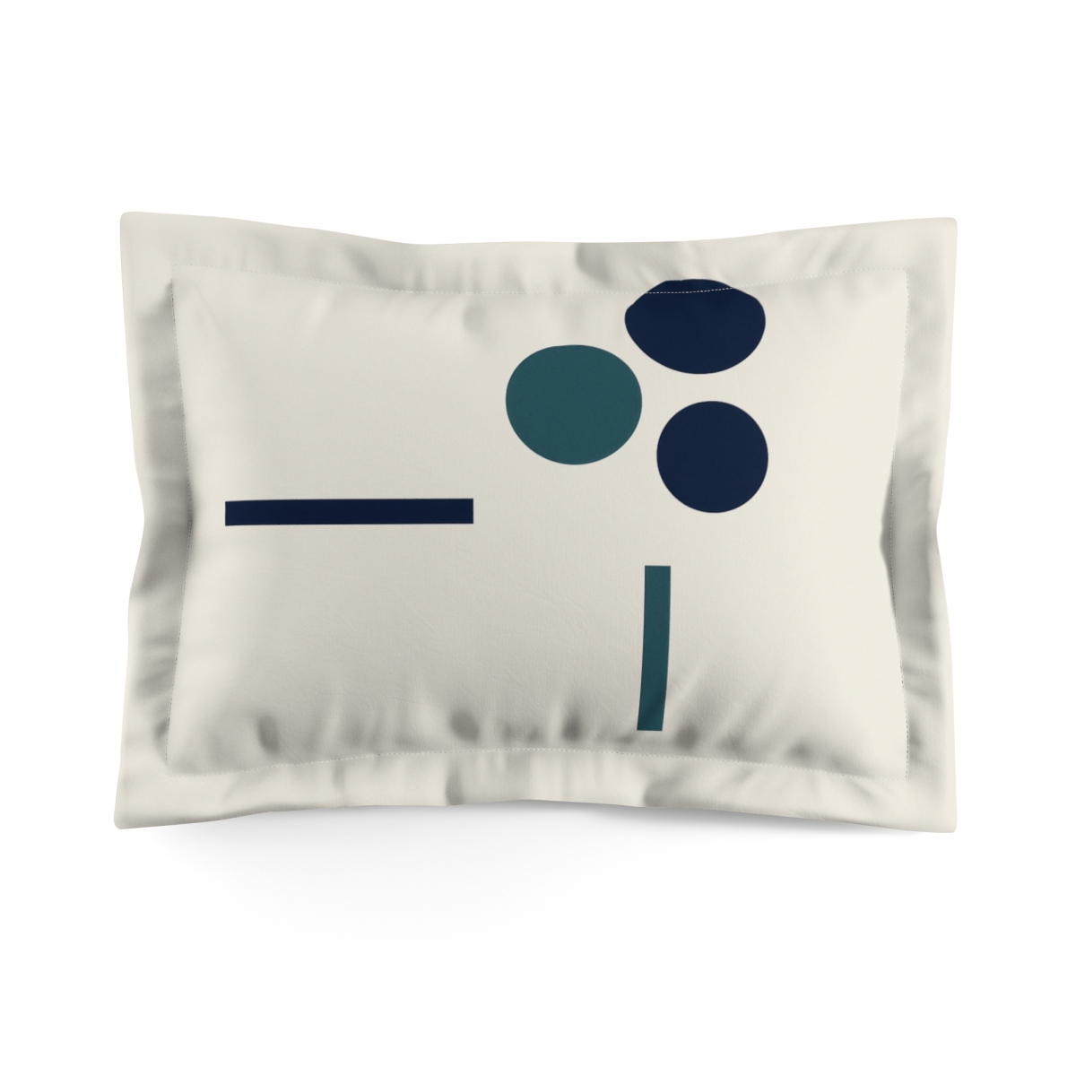 Offset Circle Bar Dialogue stylish throw pillows