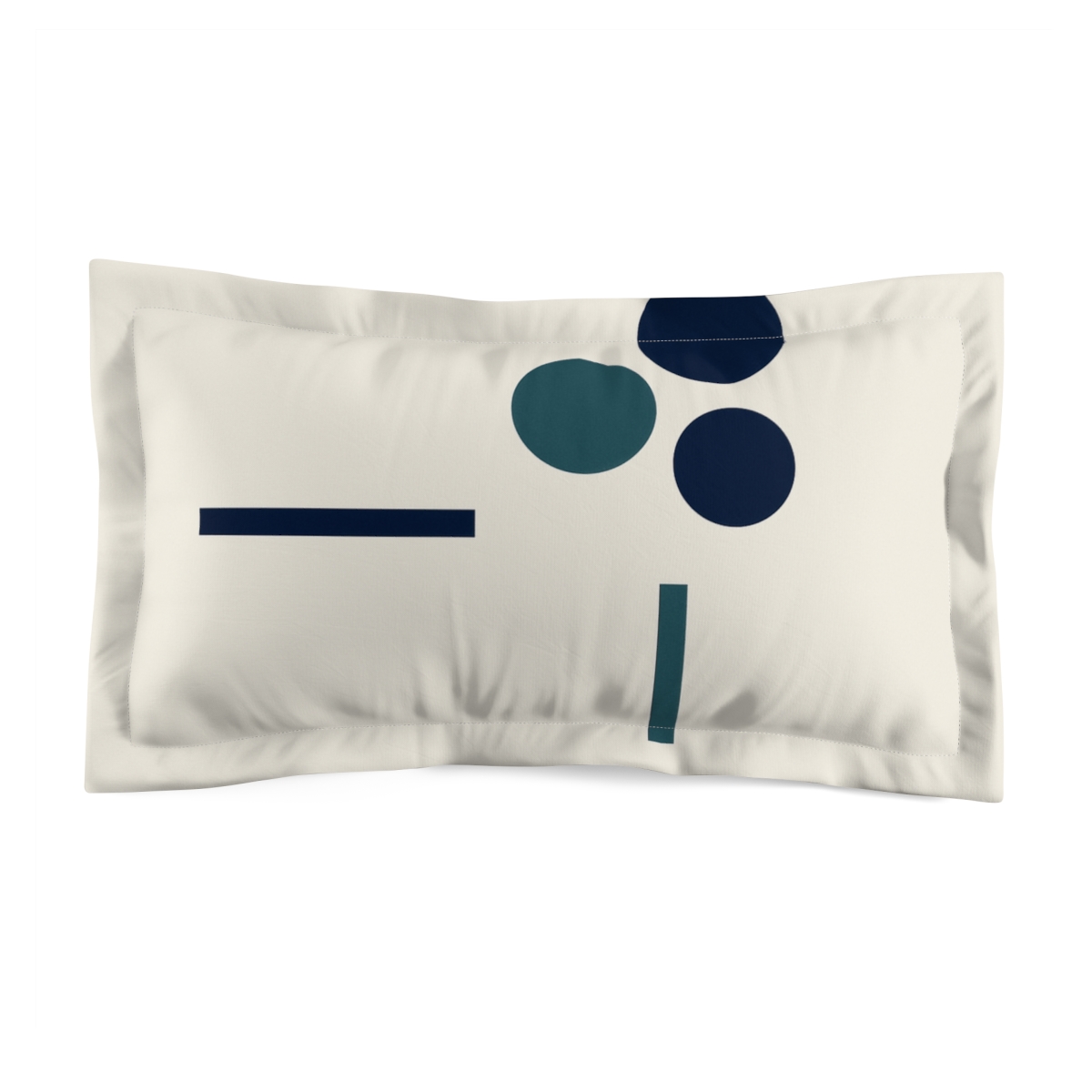 Offset Circle Bar Dialogue stylish throw pillows