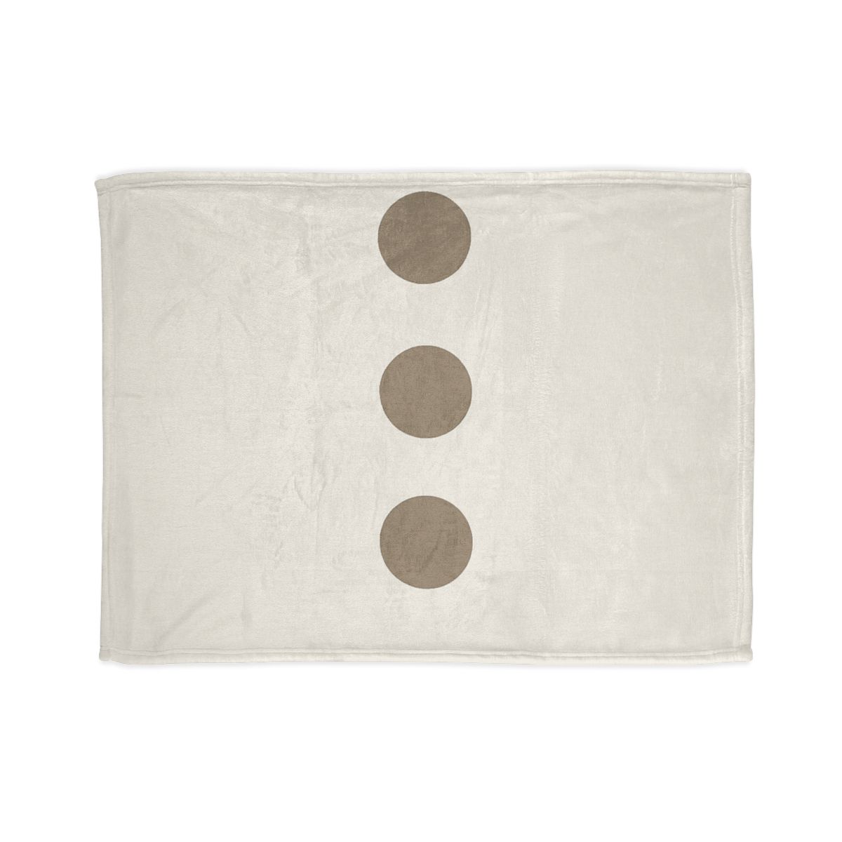 Offset Circle Ladder soft fleece blankets