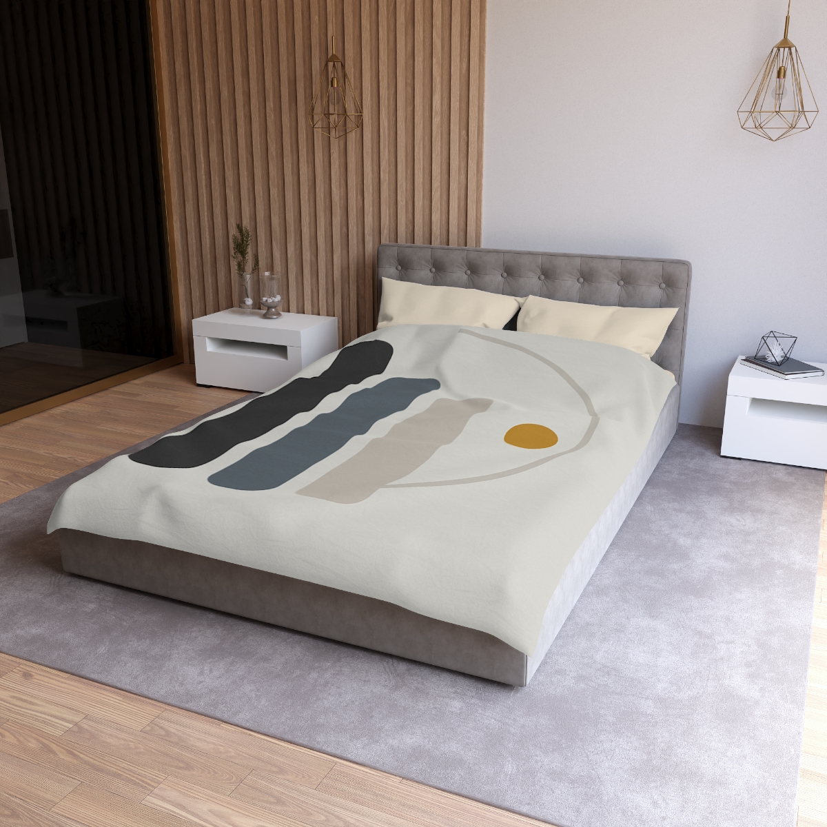 Offset Column And Quiet Arc warm winter duvets