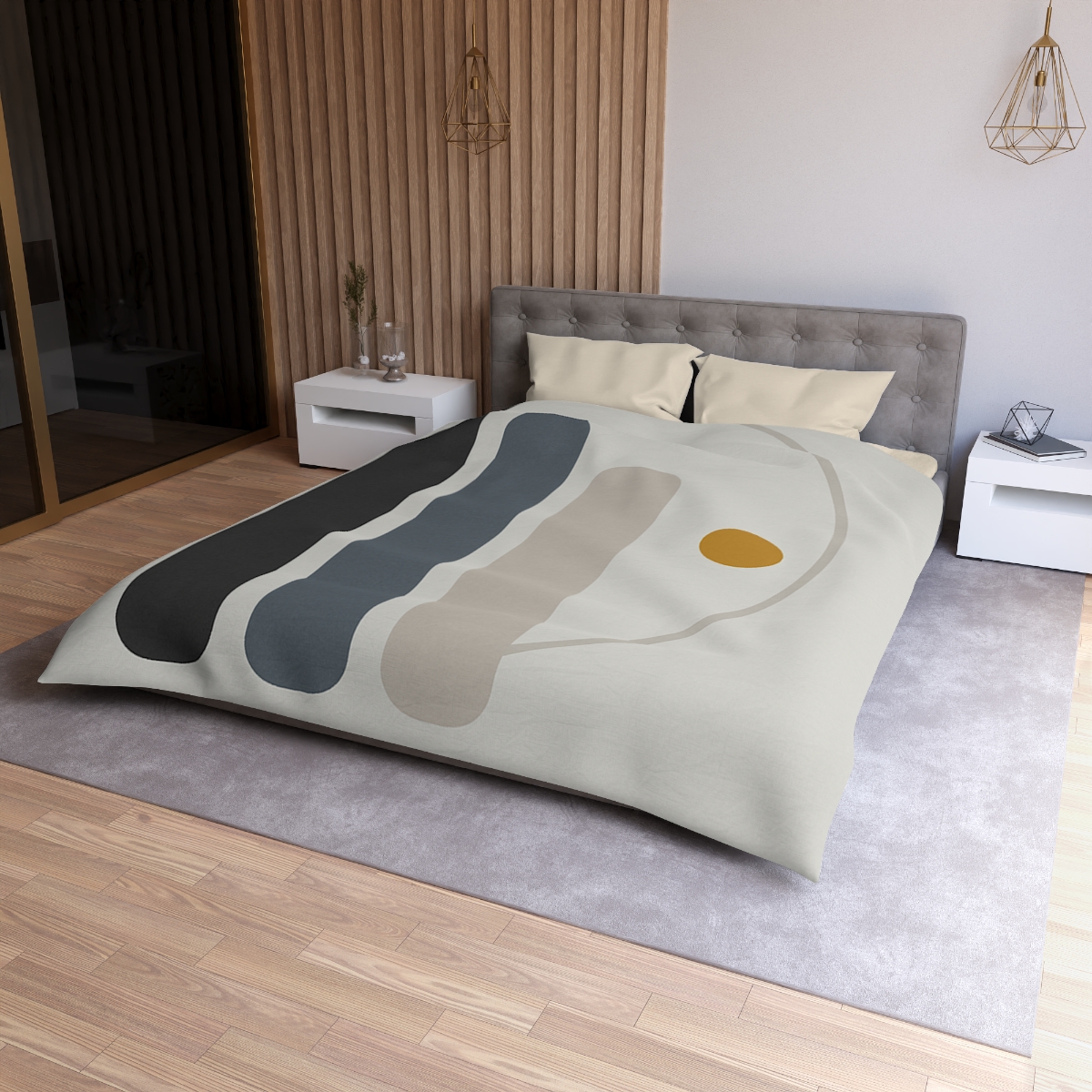 Offset Column And Quiet Arc warm winter duvets