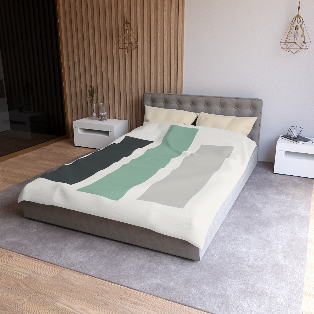 Offset Column Trio unique patterned duvets