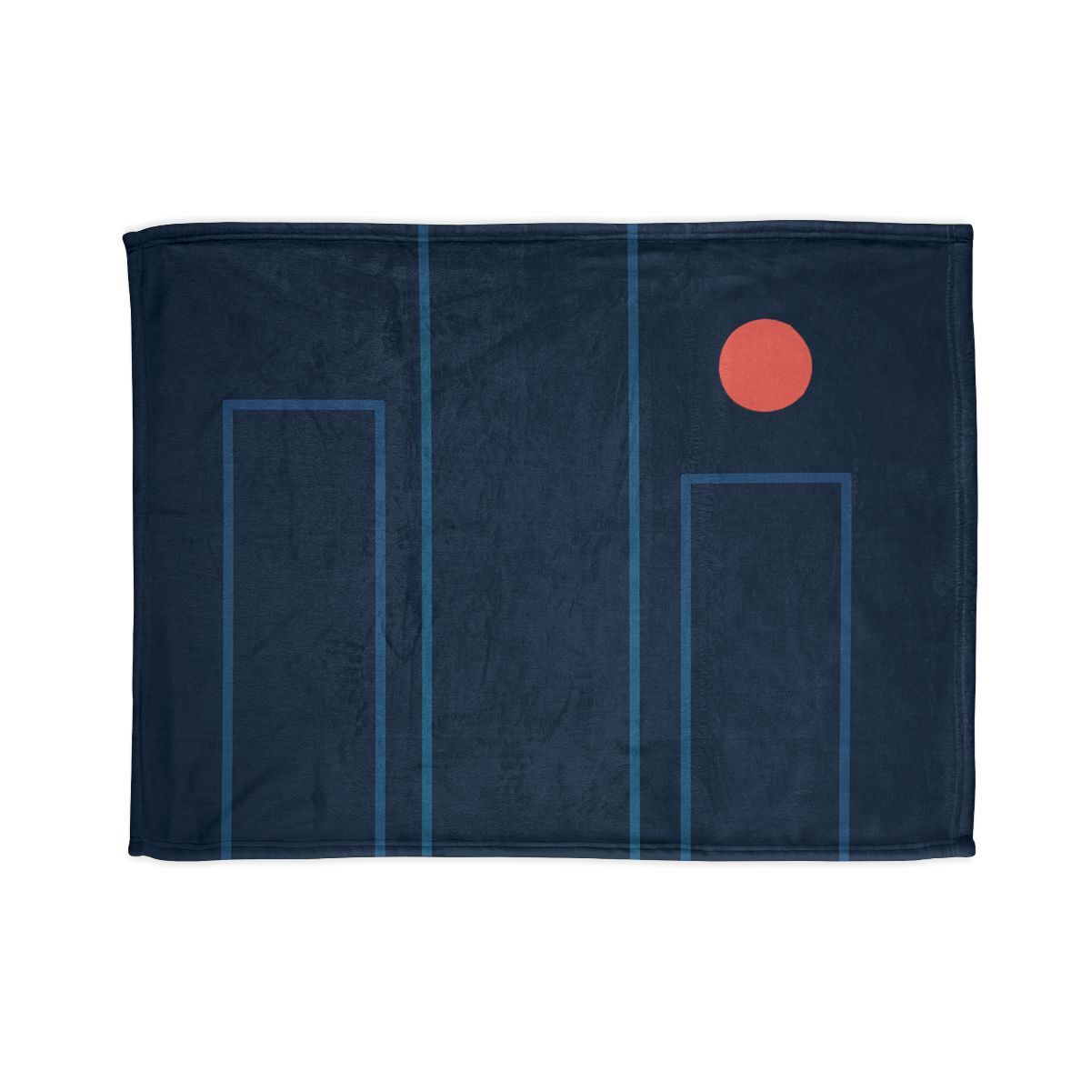 Offset Columns And Small Accent trendy patterned blankets