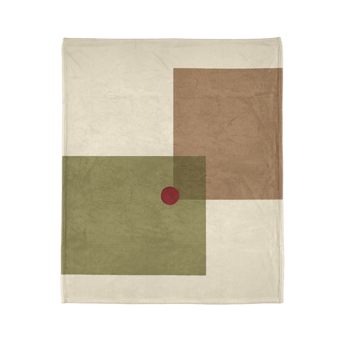 Offset Duo And Quiet Dot decorative home blankets