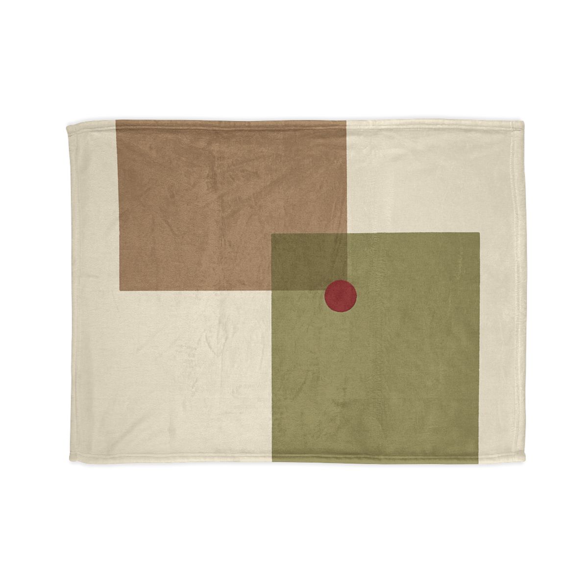 Offset Duo And Quiet Dot decorative home blankets