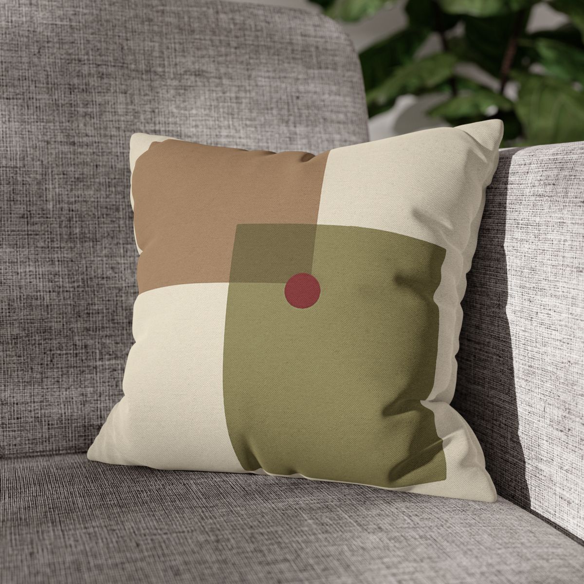 Offset Duo And Quiet Dot soft cotton pillow cases