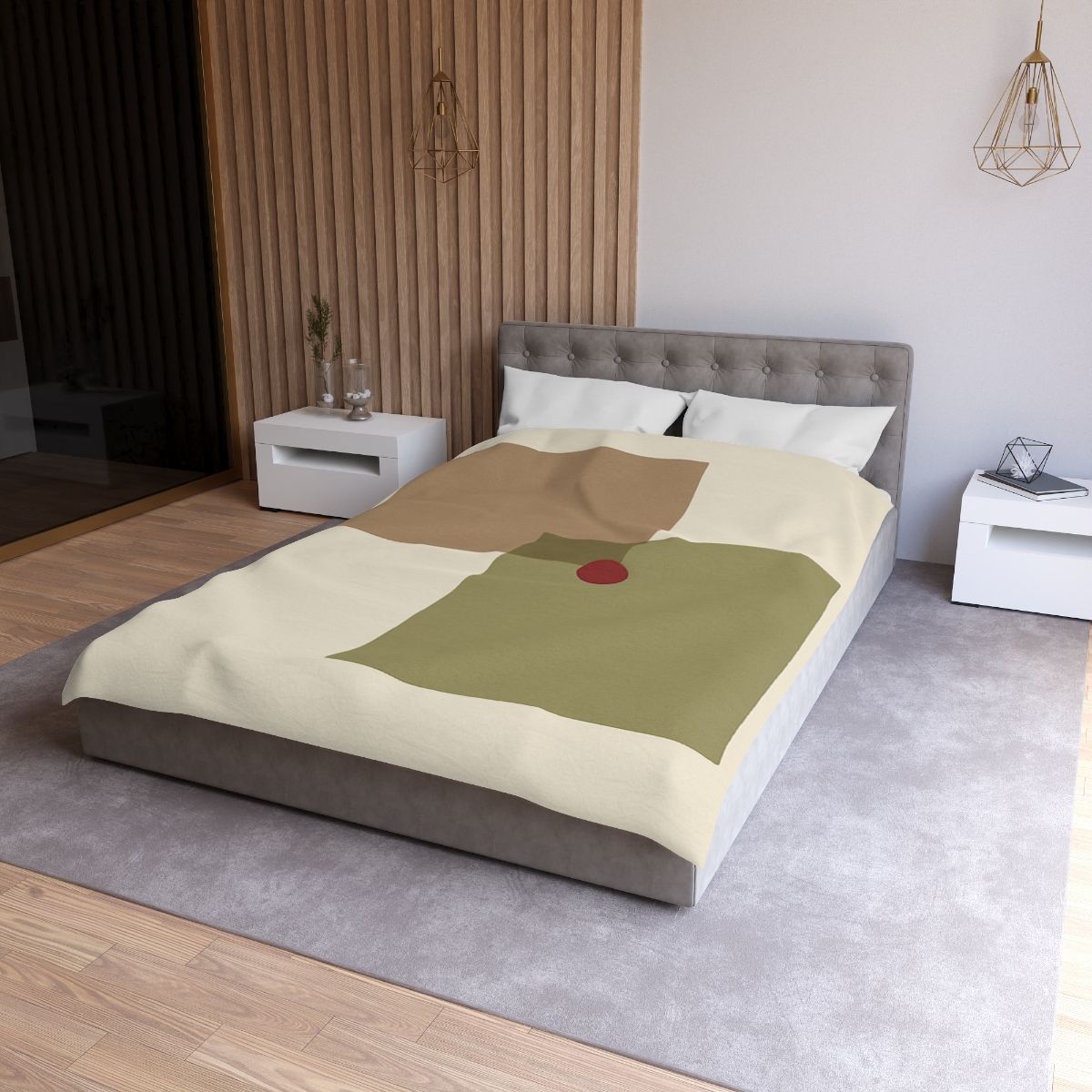 Offset Duo And Quiet Dot unique patterned duvets