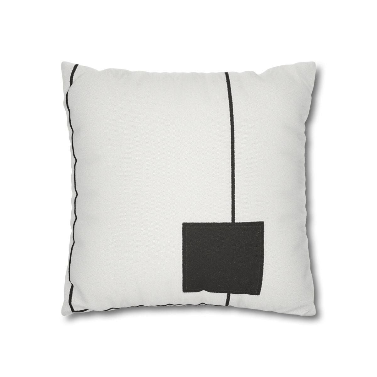 Offset Frame And Inner Square Pause trendy patterned pillow cases