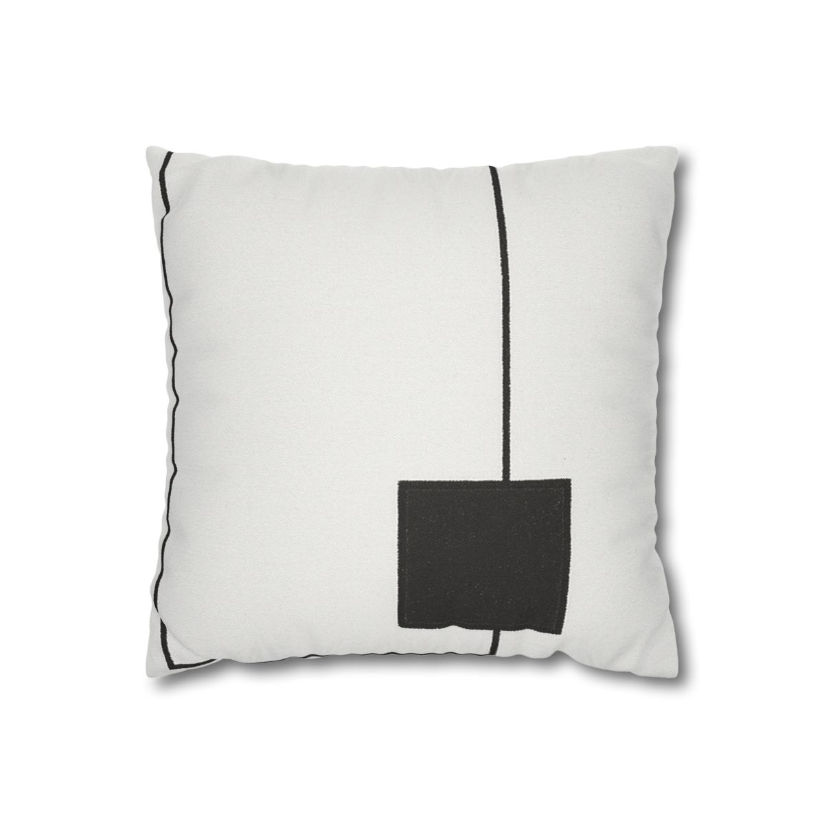 Offset Frame And Inner Square Pause trendy patterned pillow cases