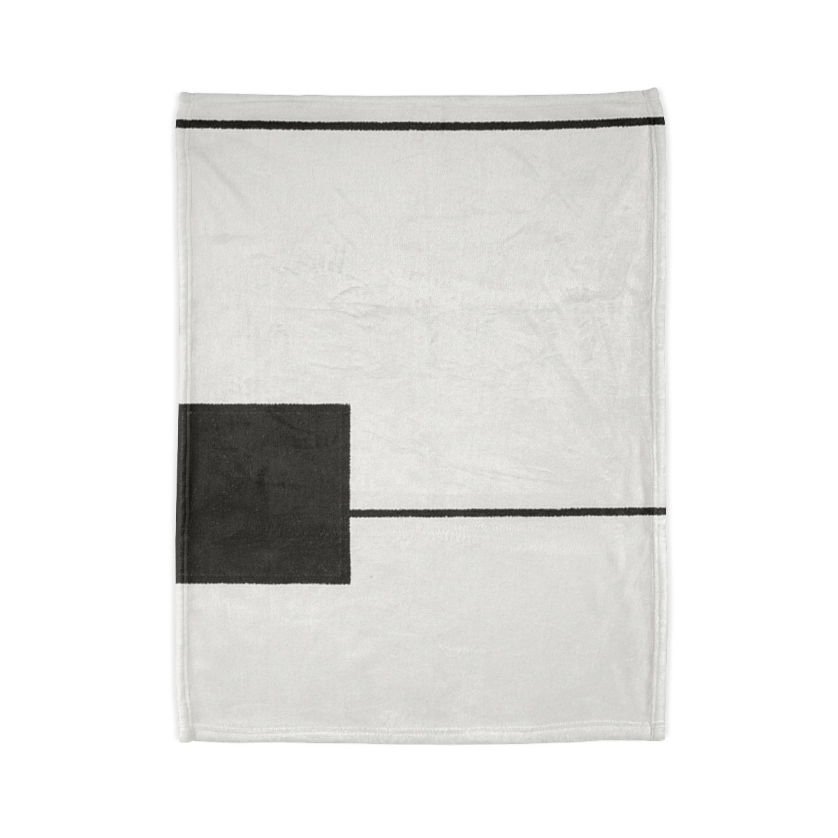 Offset Frame And Inner Square Pause stylish throw blankets