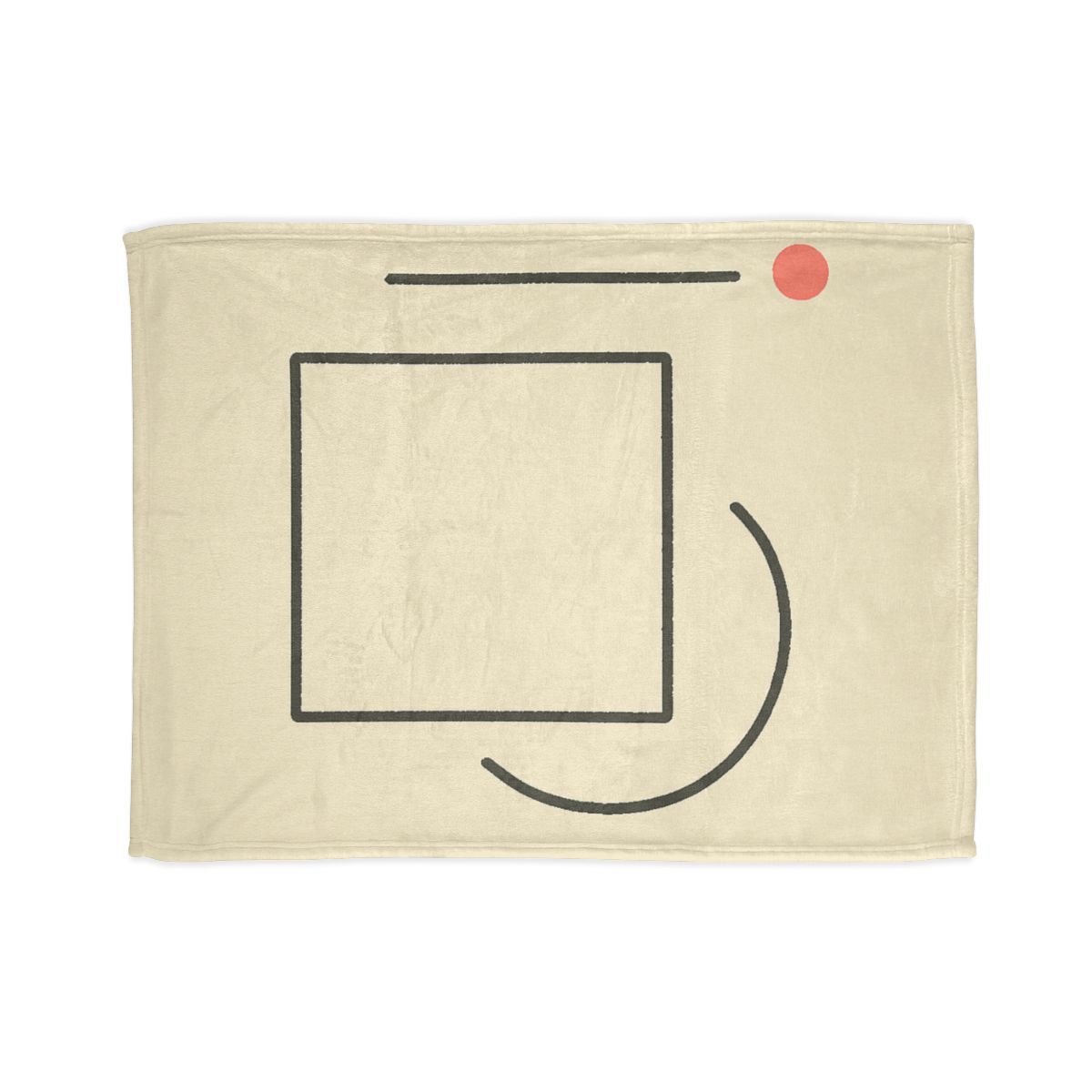 Offset Frame With Crescent Anchor warm winter blankets