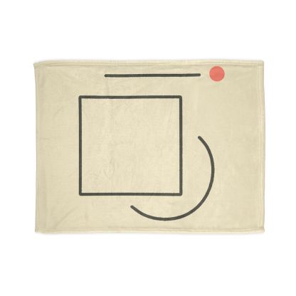 Offset Frame With Crescent Anchor warm winter blankets