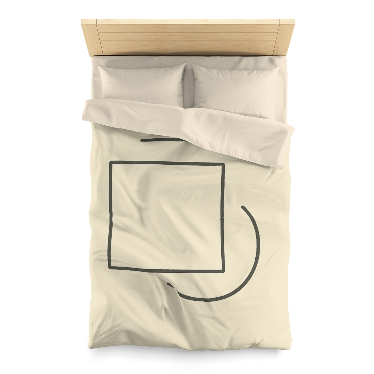 Offset Frame With Crescent Anchor warm winter duvets