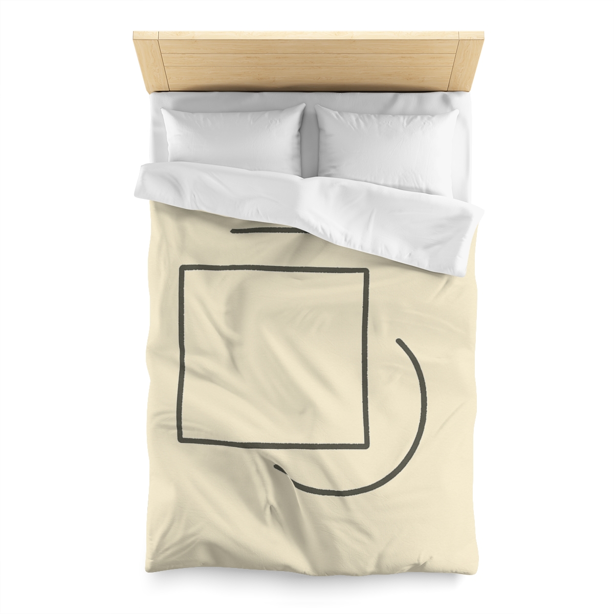 Offset Frame With Crescent Anchor warm winter duvets