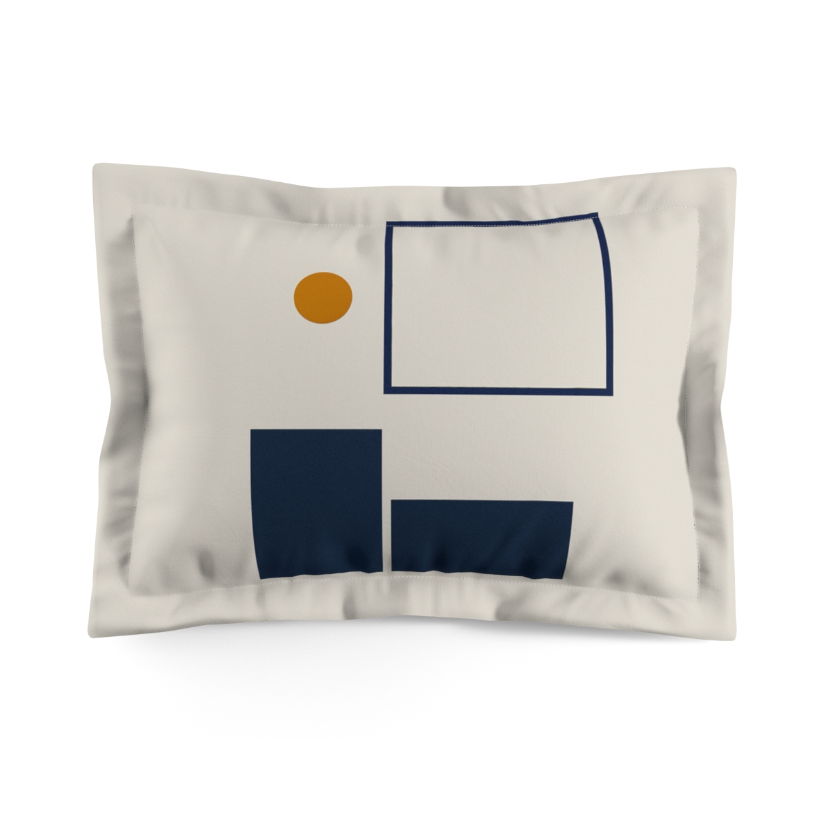 Offset Frame With Missing Corner stylish throw pillows
