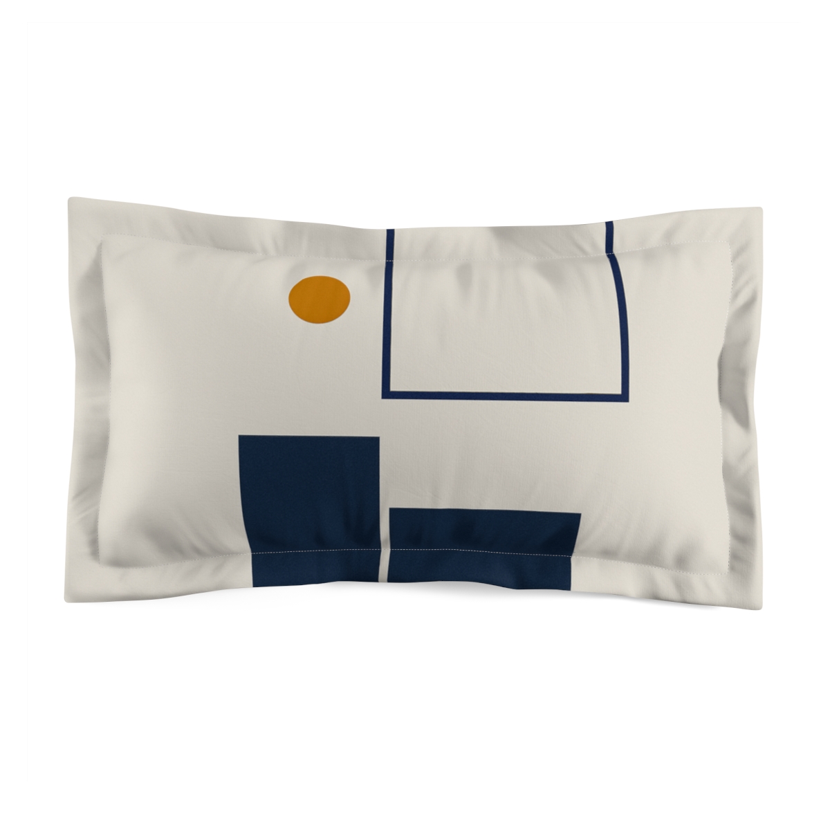 Offset Frame With Missing Corner stylish throw pillows