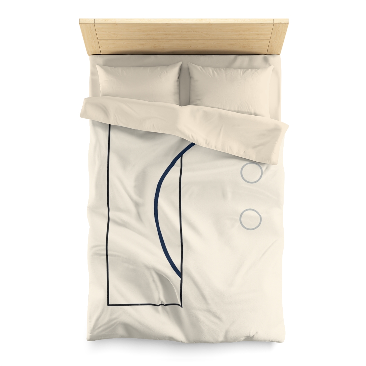 Offset Frame With Orbit Arc trendy bedroom duvets