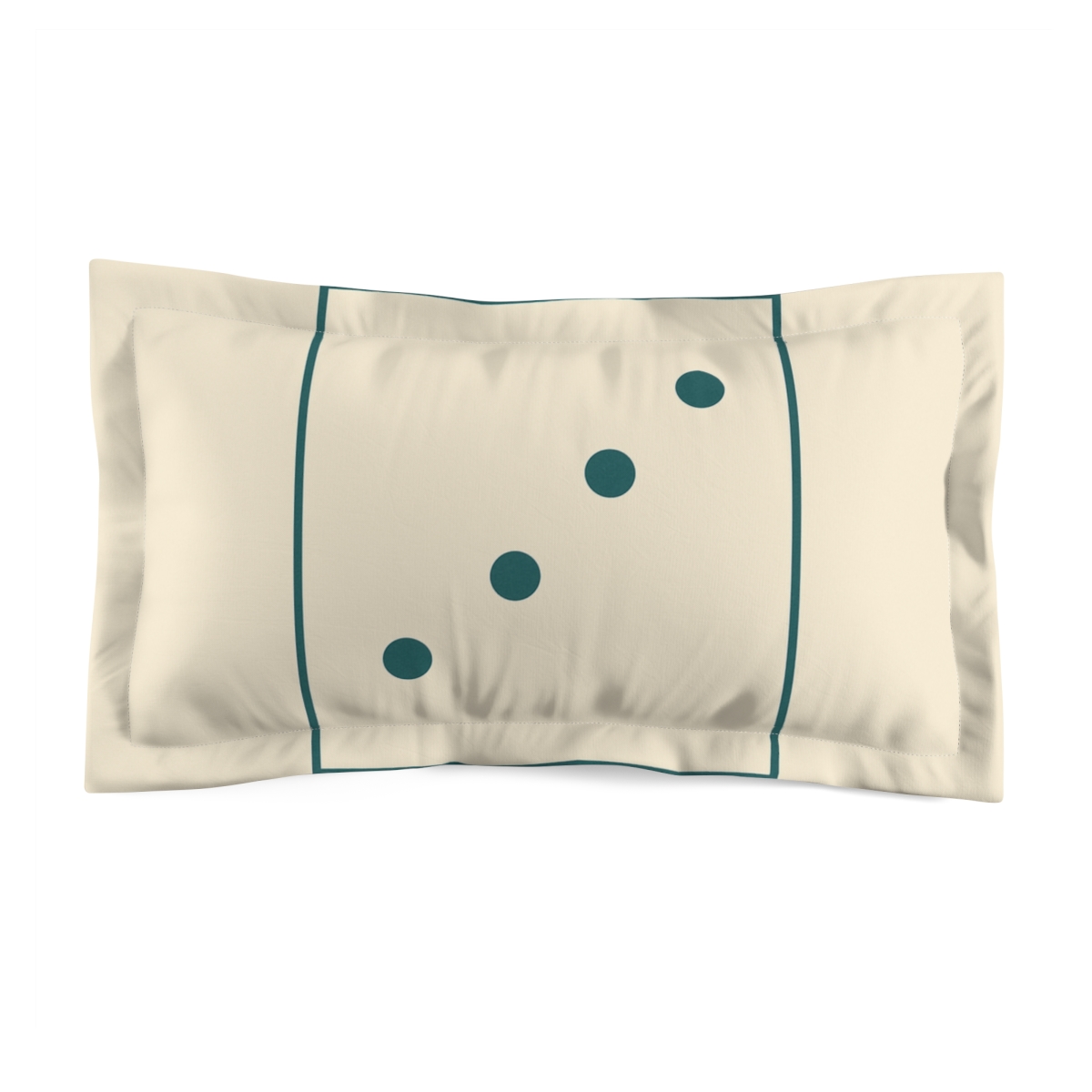 Offset Frame With Passing Dots comfortable bed pillows