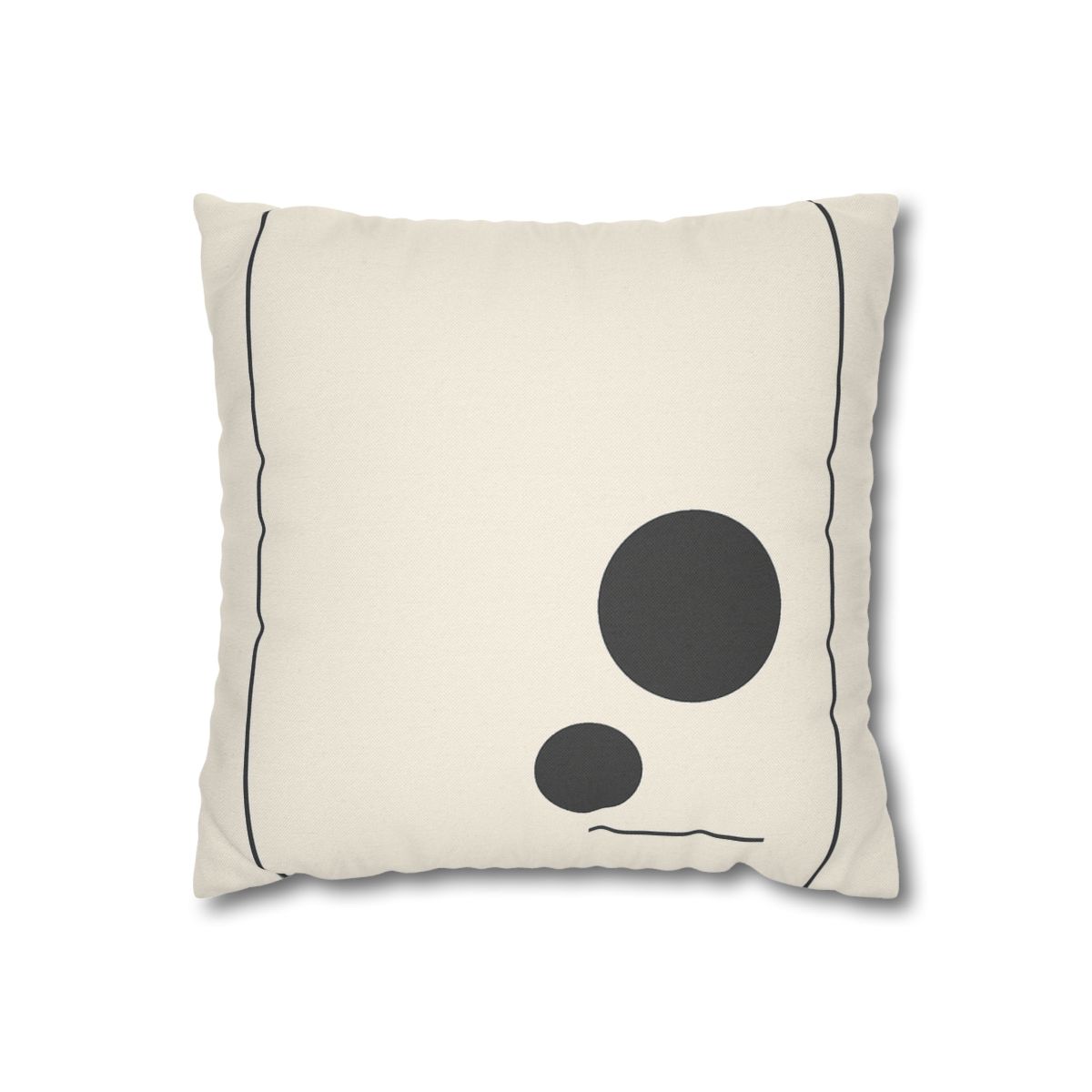 Offset Frame With Twin Disks personalized pillow covers