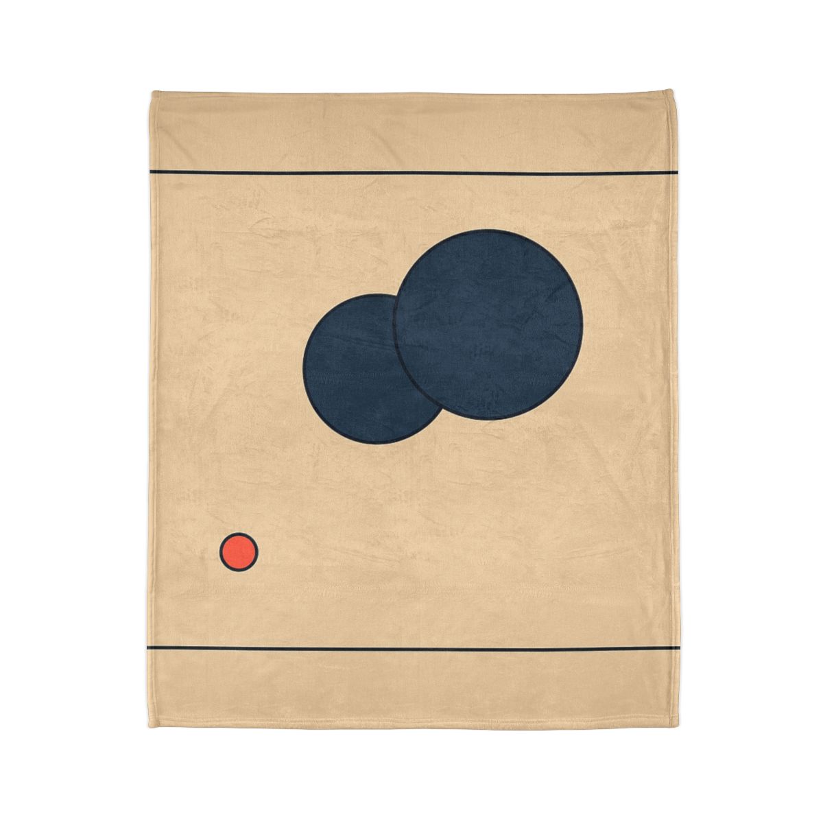 Offset Frame With Two Quiet Discs personalized cozy blankets