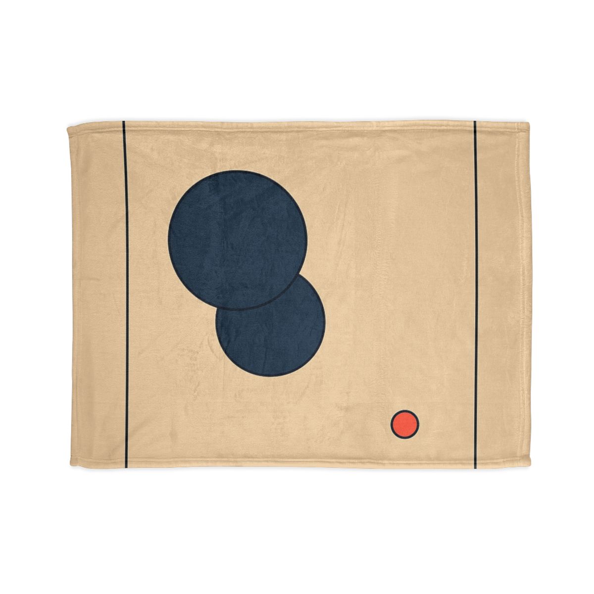 Offset Frame With Two Quiet Discs personalized cozy blankets