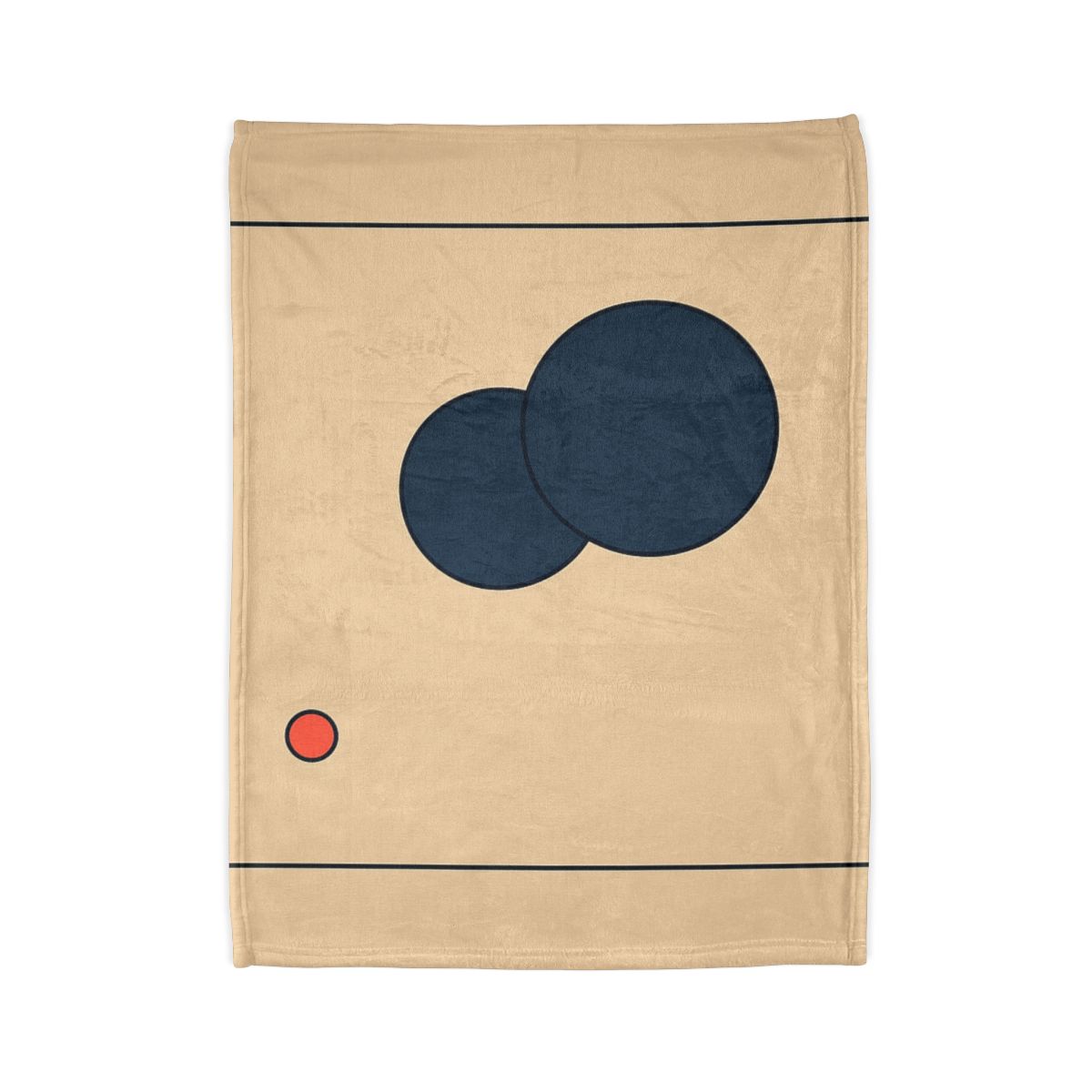 Offset Frame With Two Quiet Discs personalized cozy blankets