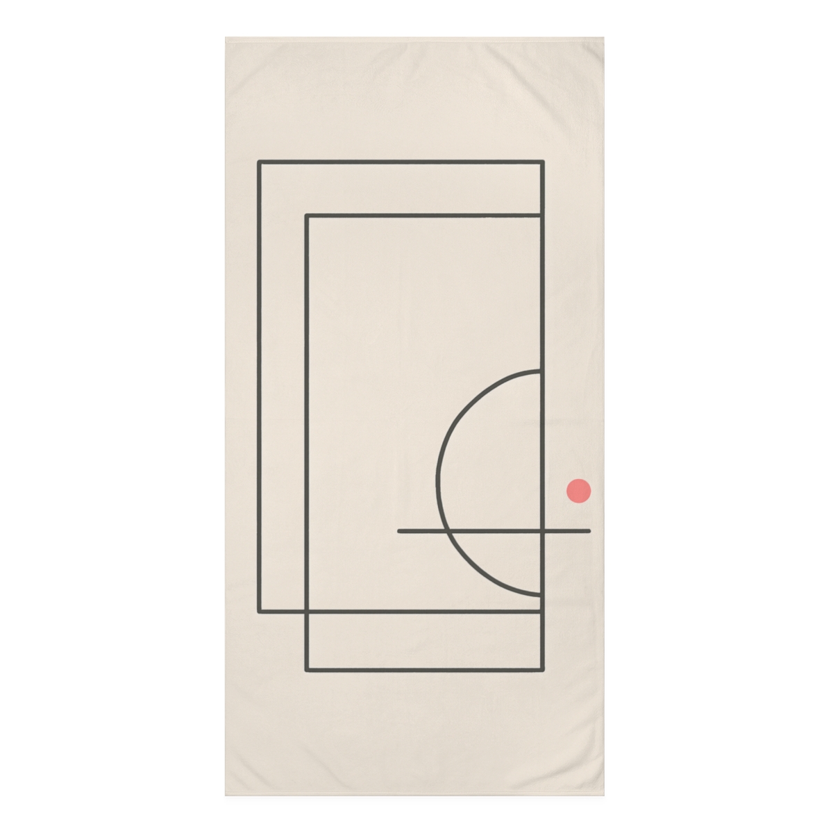 Offset Frames With Tethered Arc unique gift towels