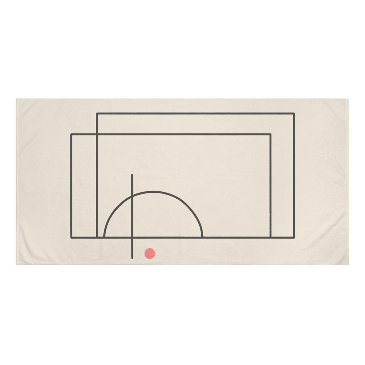 Offset Frames With Tethered Arc unique gift towels