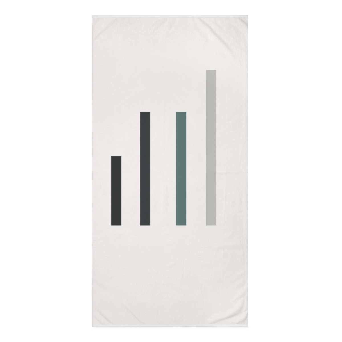 Offset Ladder Bars designer printed towels
