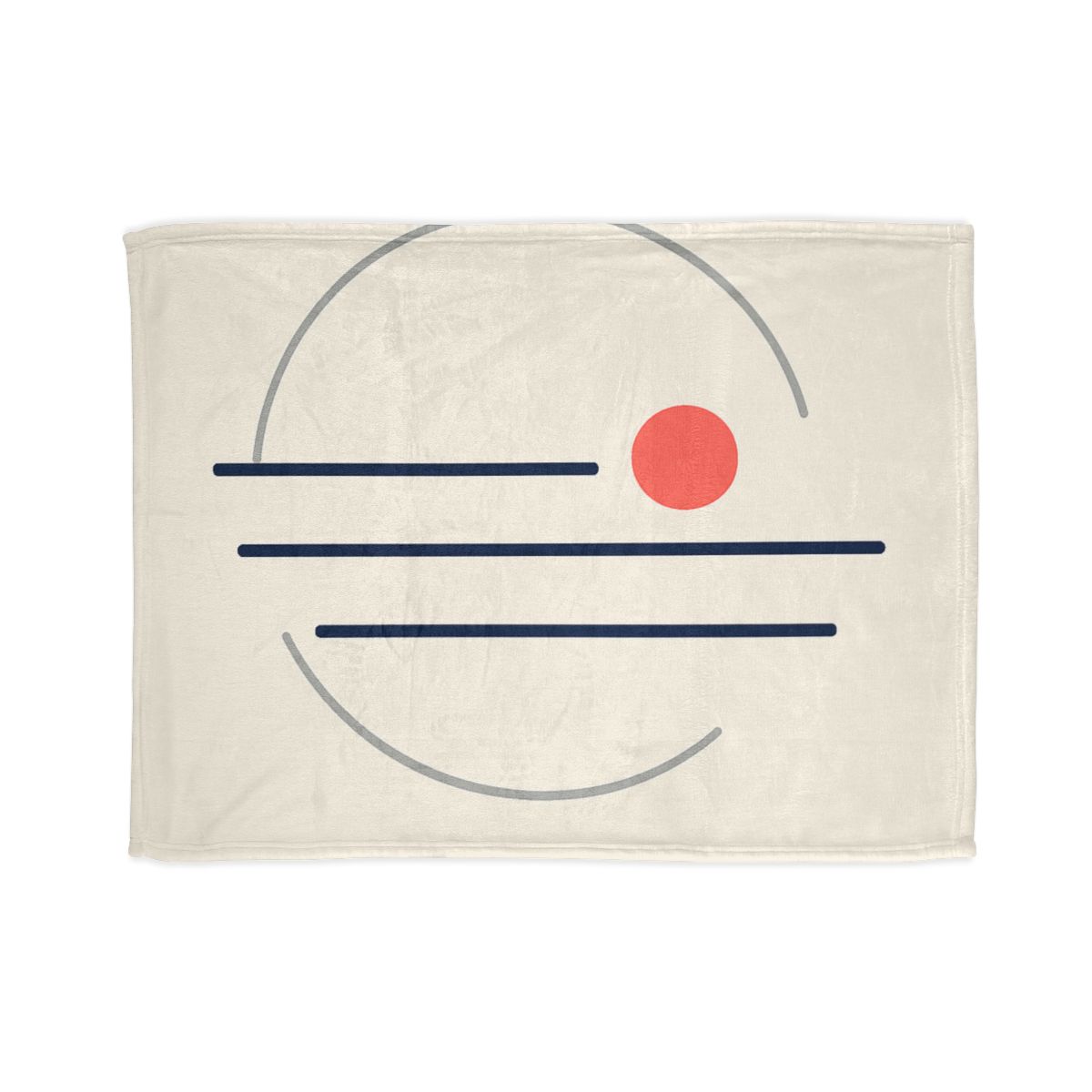 Offset Orbit Bars decorative home blankets