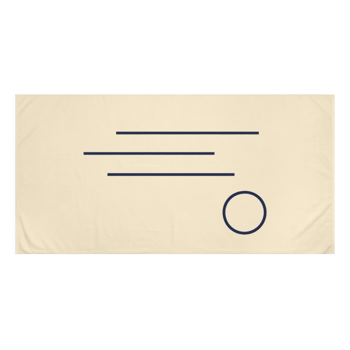 Offset Orbit Bars stylish beach towels