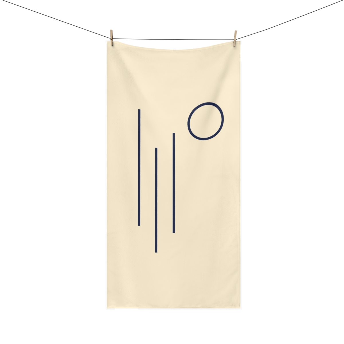 Offset Orbit Bars stylish beach towels