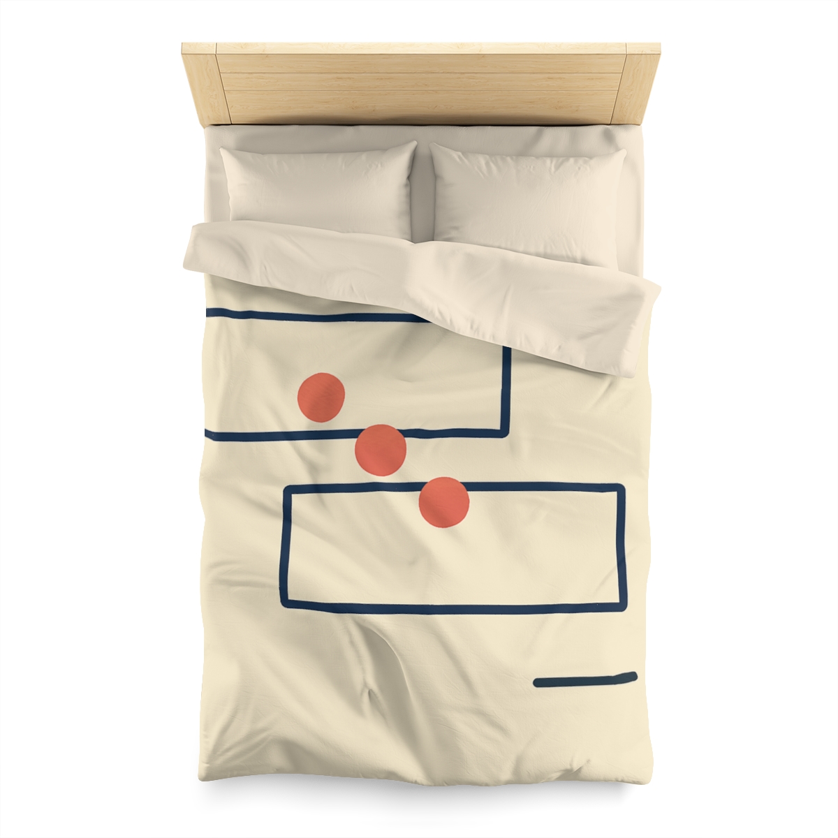 Offset Orbit Blocks trendy bedroom duvets