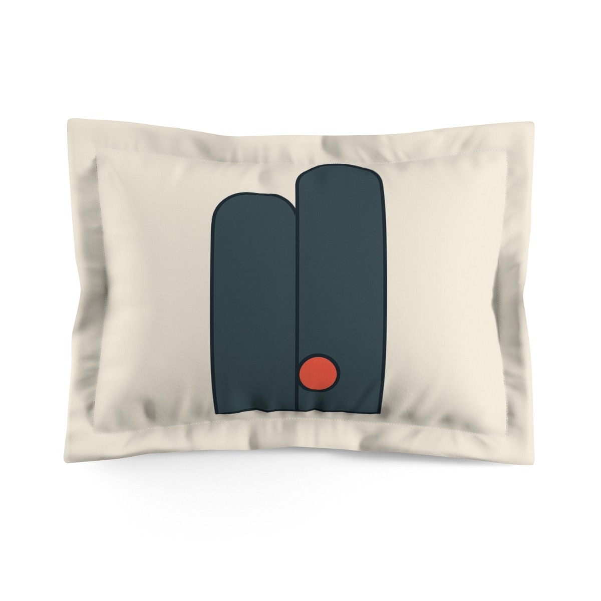 Offset Pair And Tiny Beacon soft plush pillows
