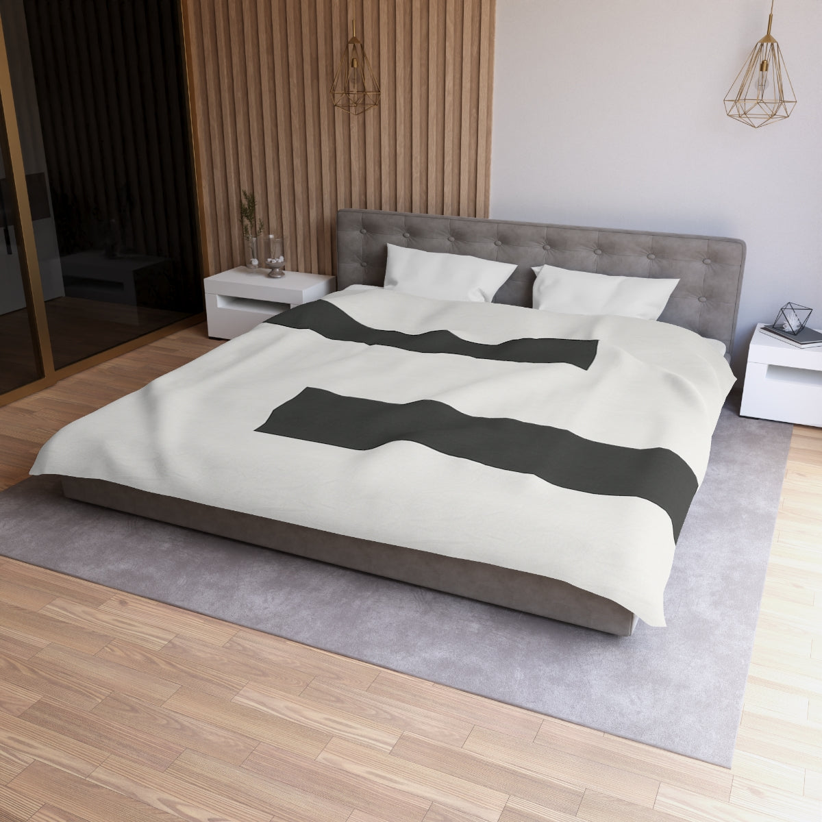 Offset Parallel Bar Duo Duvet