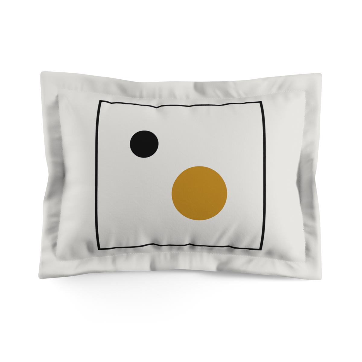 Offset Quadrant Frame With Twin Nodes trendy accent pillows