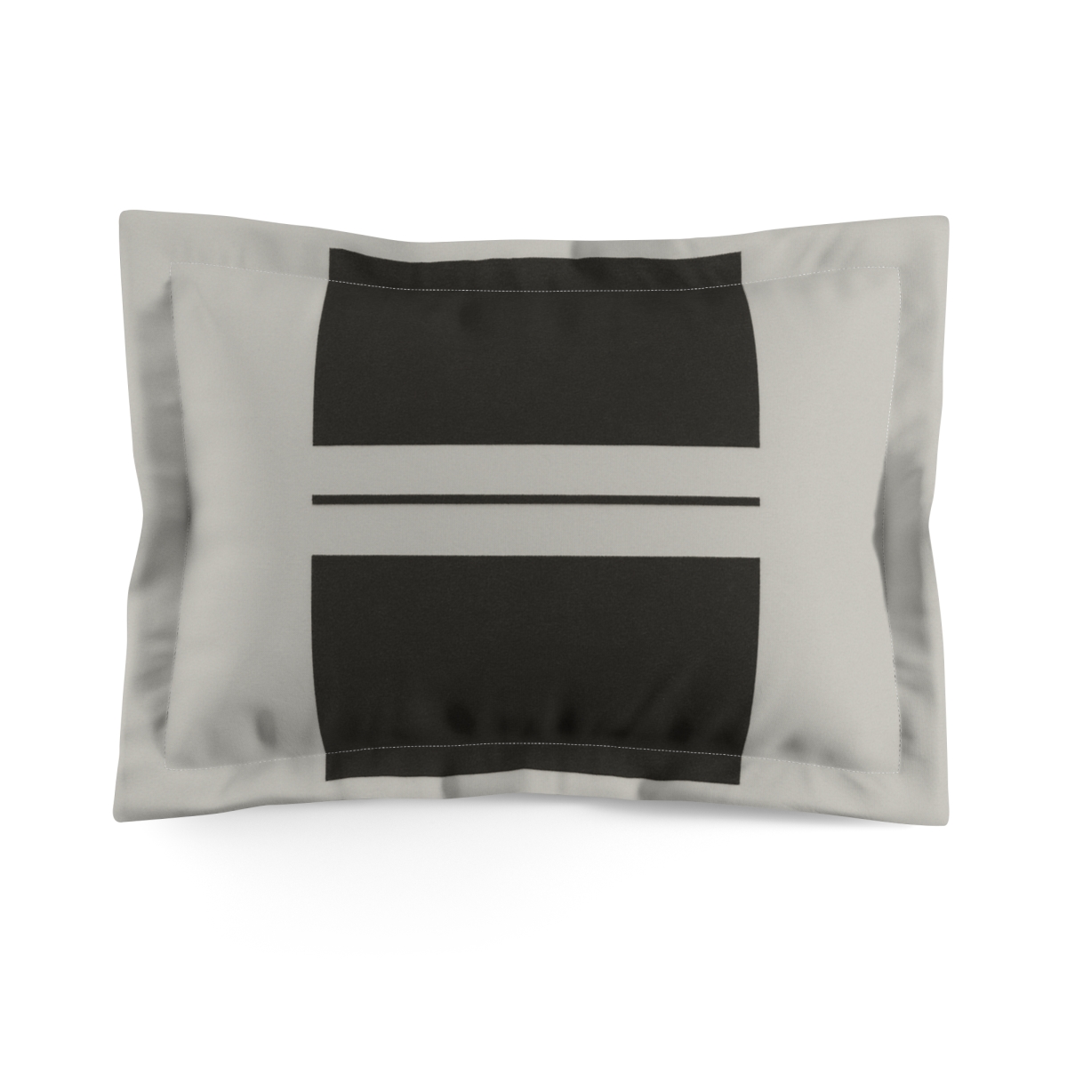 Offset Rectangle And Short Line Pair trendy accent pillows