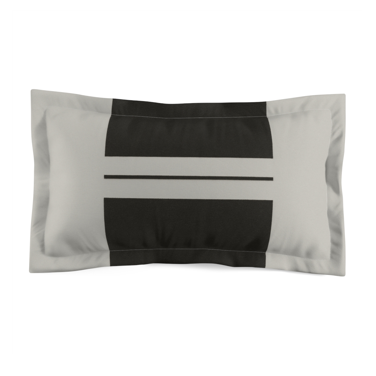 Offset Rectangle And Short Line Pair trendy accent pillows