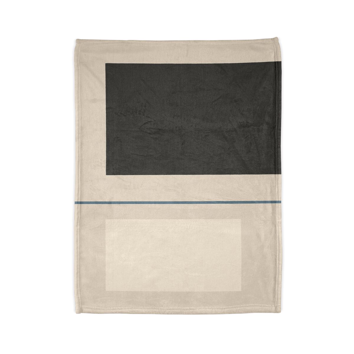 Offset Rectangle Balance designer printed blankets