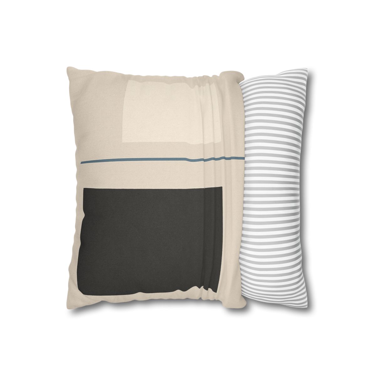 Offset Rectangle Balance soft cotton pillow cases