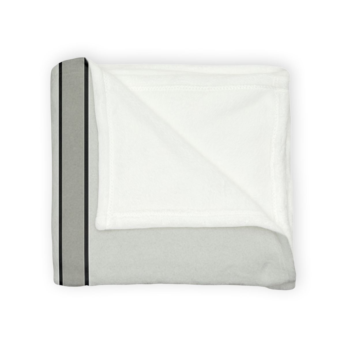 Offset Rectangle Composition soft fleece blankets