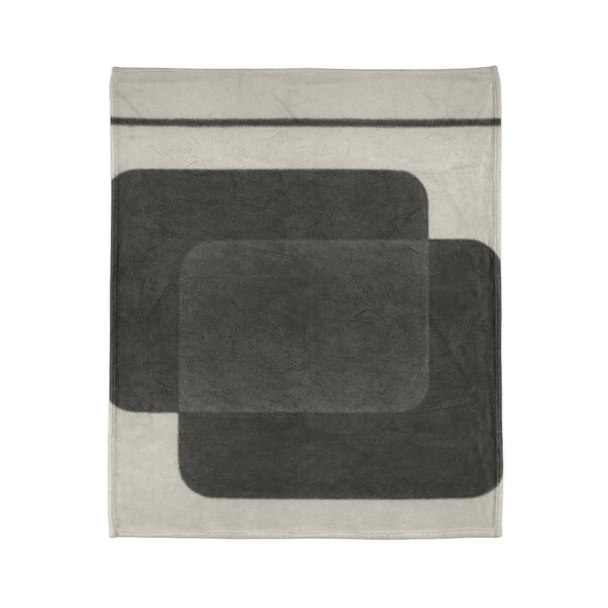 Offset Rectangle Harmony decorative home blankets