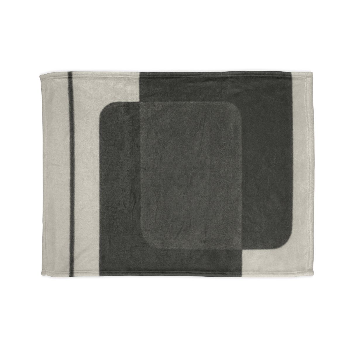 Offset Rectangle Harmony decorative home blankets