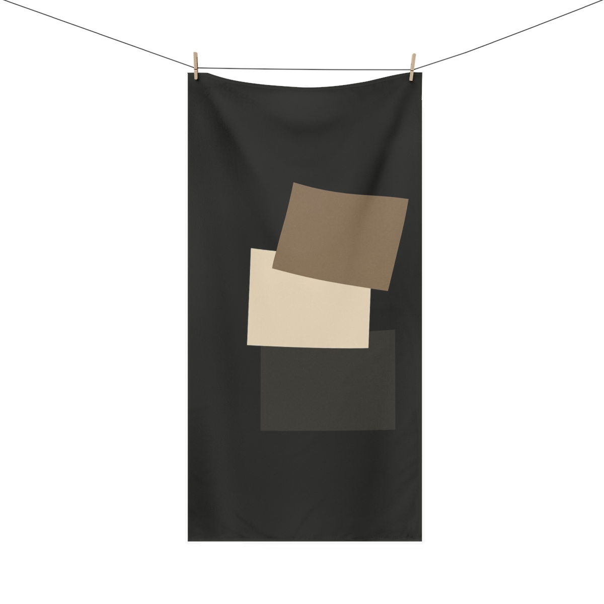 Offset Rectangle Harmony unique gift towels