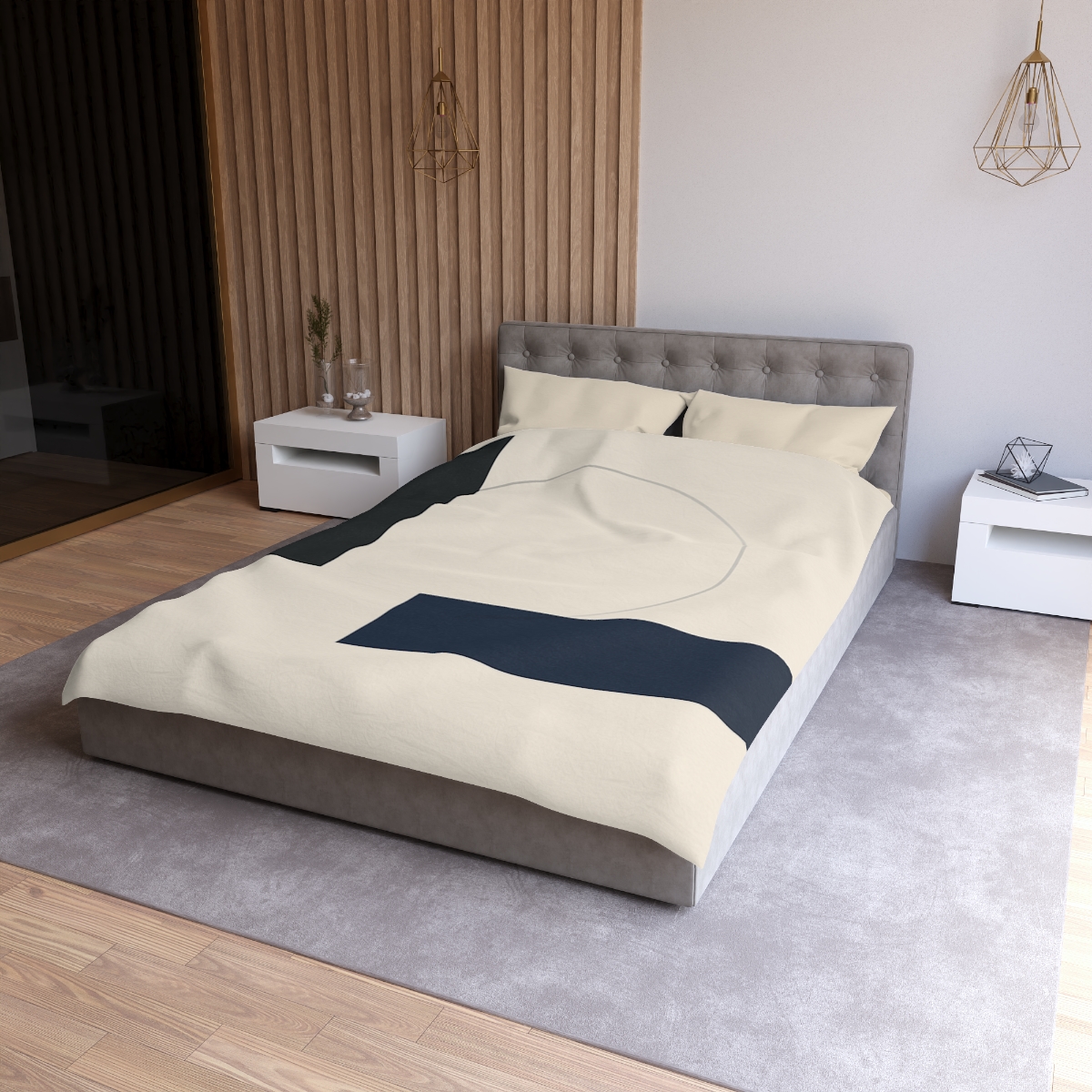 Offset Rectangle Orbit duvets for gifts