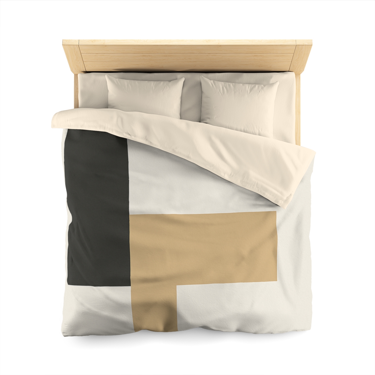 Offset Rectangle Pair soft comforter duvets