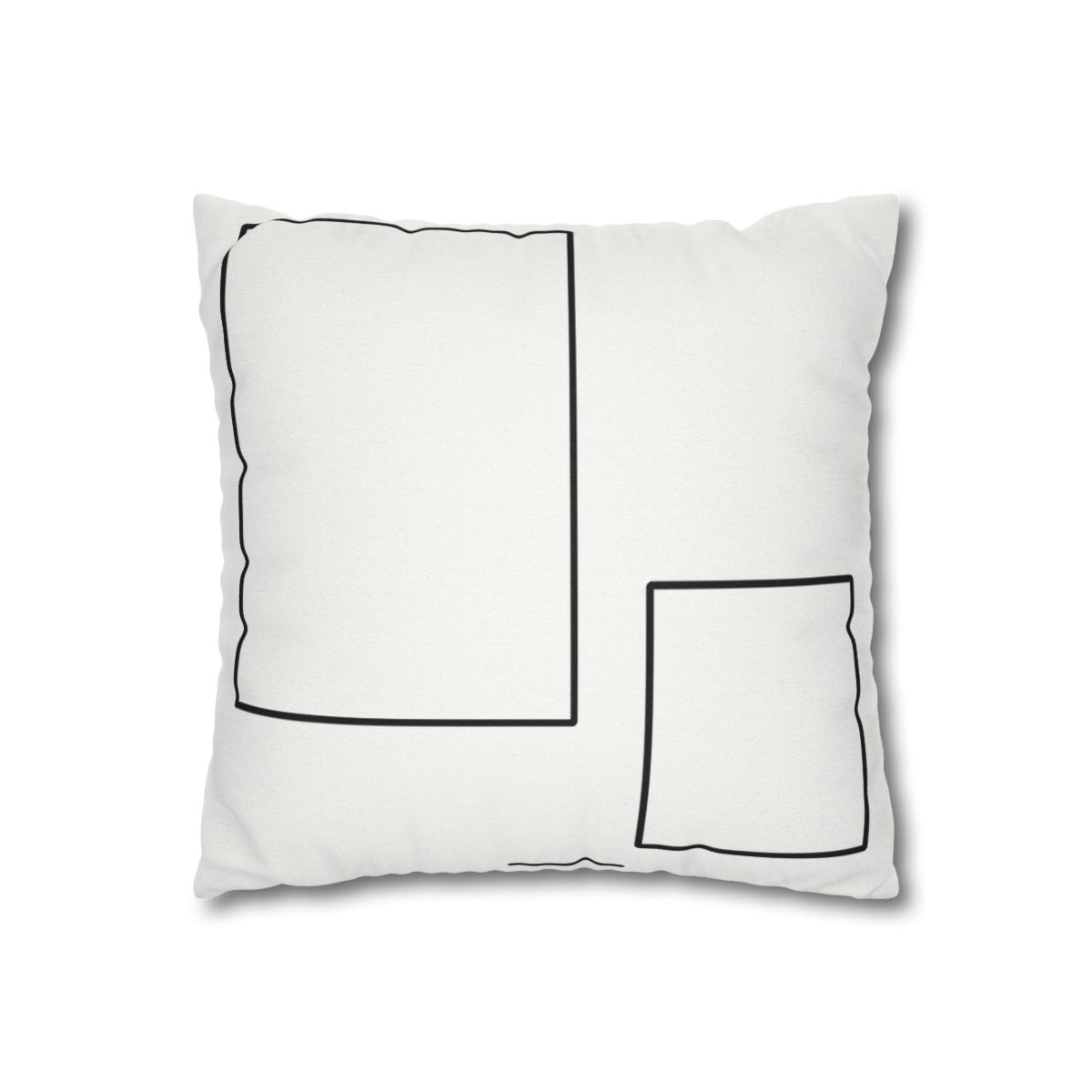 Offset Rectangle Pair With Anchor Line personalized pillow covers
