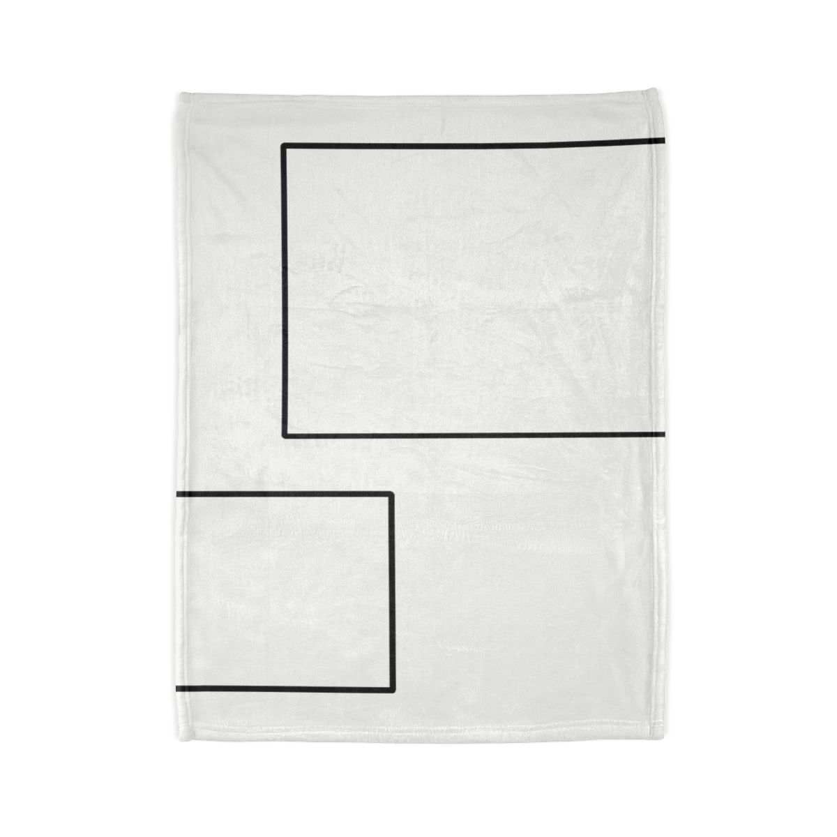 Offset Rectangle Pair With Anchor Line stylish throw blankets