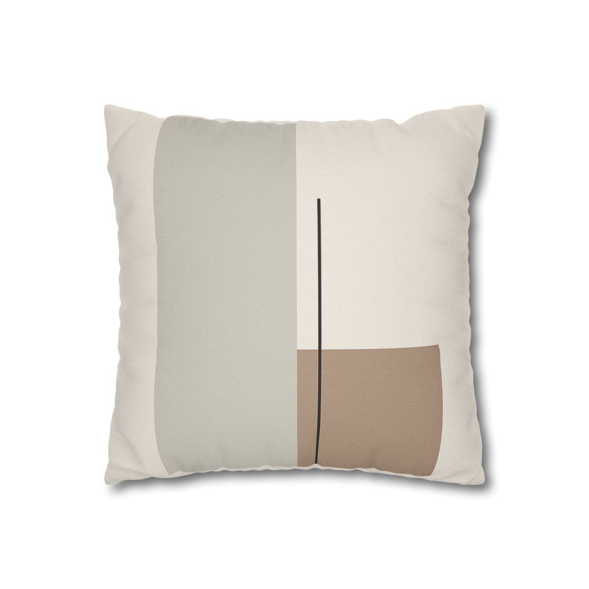 Offset Rectangle Pair With Line custom pillow cases